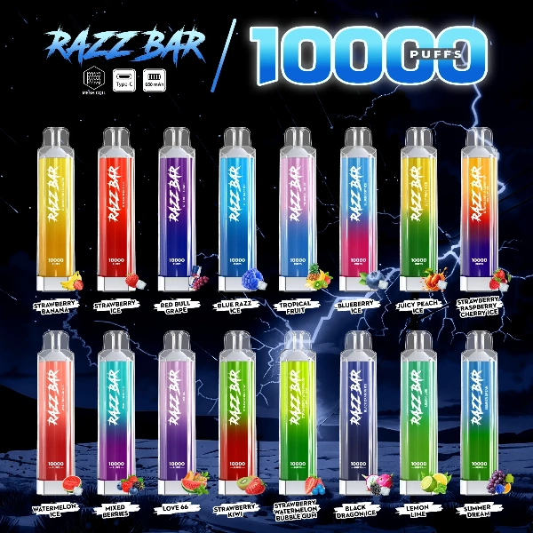 Razz Bar Crystal 10000 Puffs