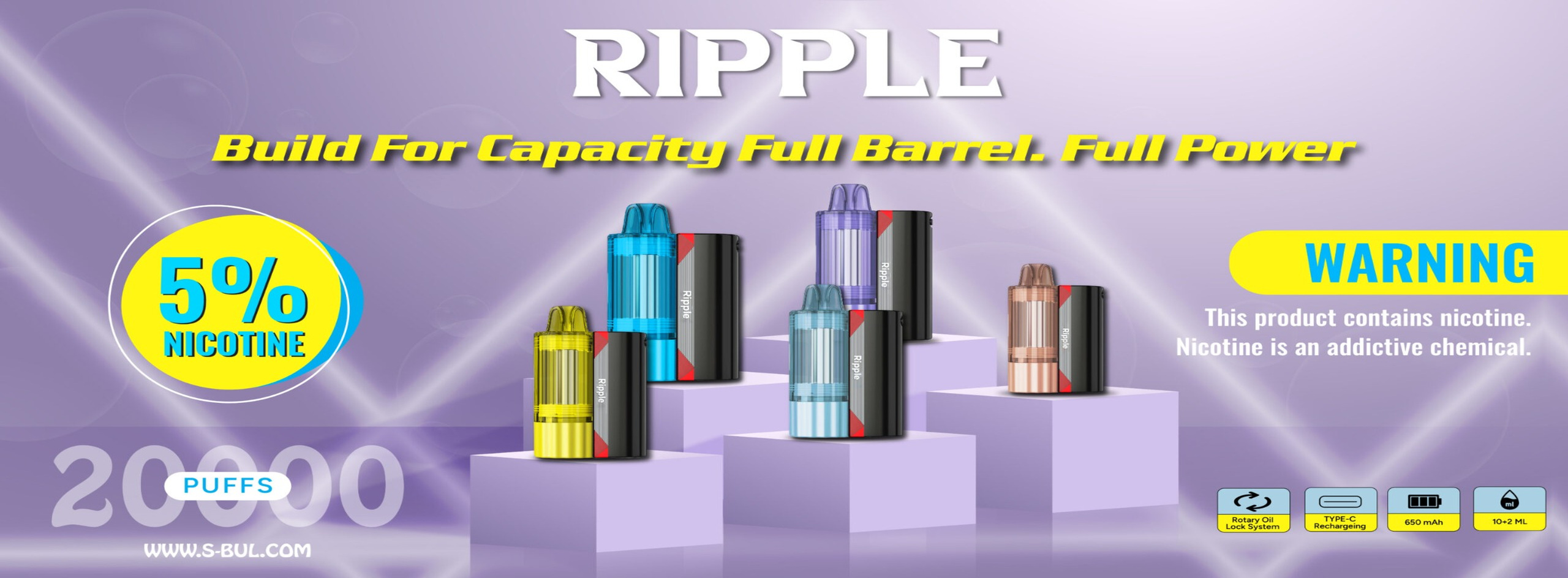 Ripple Pod — No Ejuice Leaking